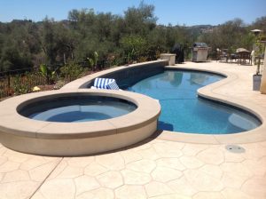 Exterior Designs Landscape|Fireplace & Stamped Concrete in Valley Center, CA