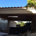 Free standing patio cover
