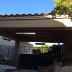 Free standing patio cover